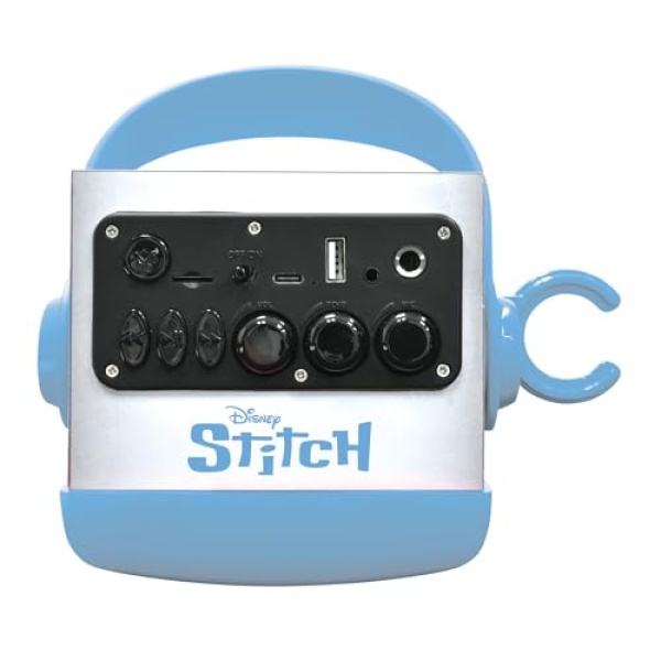 Disney Stitch Karaoke Bluetooth Speaker with Microphone - Image 6