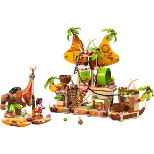 LEGO Disney Moana 2 Kakamora Barge Building Toy Set 43258