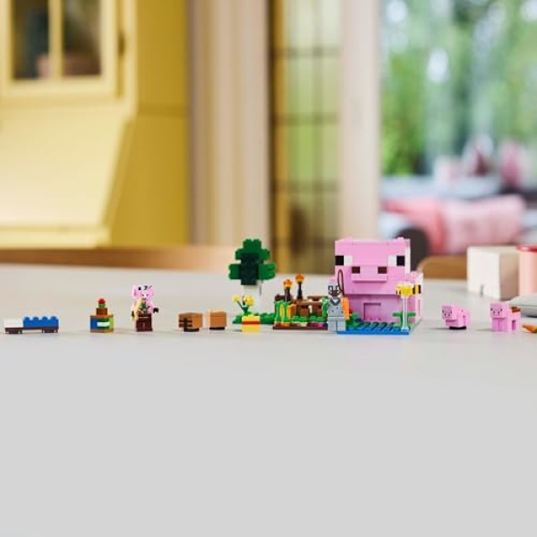 LEGO Minecraft The Baby Pig House with Animal Toys 21268 - Image 5