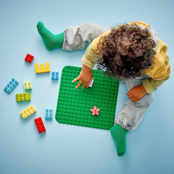 LEGO DUPLO Green Building Plate Construction Toy 10460 - Image 4