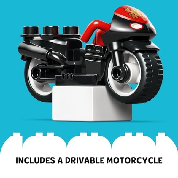 LEGO DUPLO Marvel Spin's Motorcycle Adventure Set 10424 - Image 4