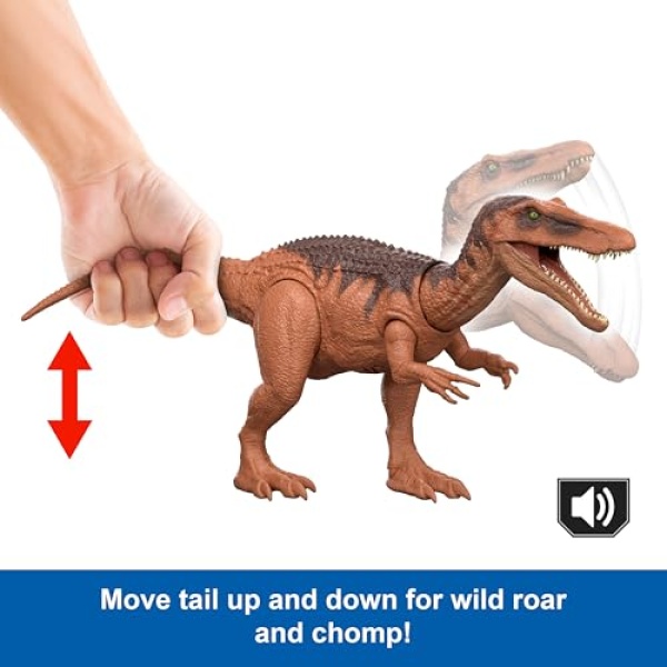 Jurassic World Rebirth Wild Roar Baryonyx Dinosaur Toy - Image 2