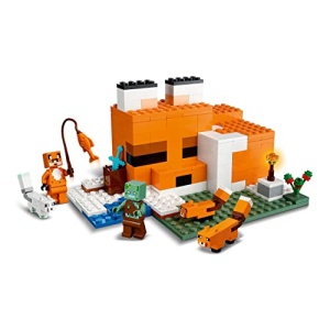 LEGO Minecraft The Fox Lodge House Animals Toy 21178