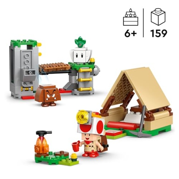 LEGO Super Mario Captain Toad's Camp Toy with Figures 72040 - Image 2