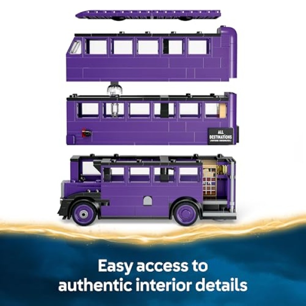LEGO Harry Potter Knight Bus Adventure Vehicle Toy Set 76446 - Image 2