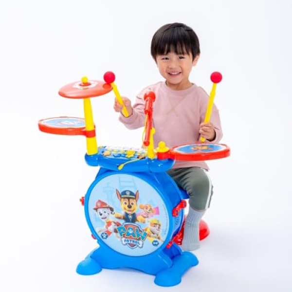 PAW Patrol Lexibook Complete Electronic Drum Kit - Image 5