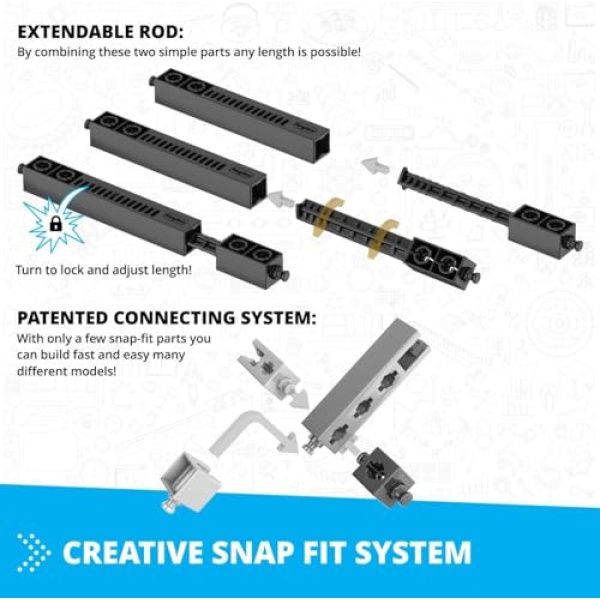 Engino Creative Engineering 30 in 1 Maker Master - Image 7
