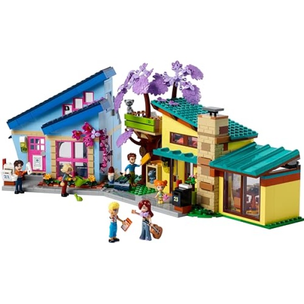 LEGO Friends Olly and Paisley's Family Houses Toy Set 42620 - Image 3