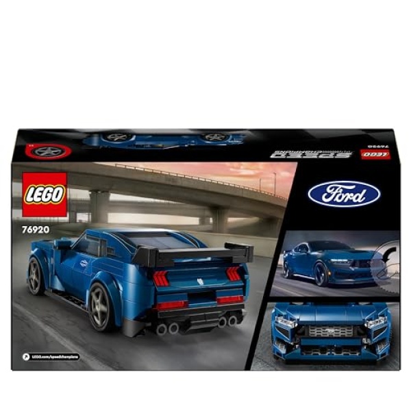 LEGO Speed Champions Ford Mustang Dark Horse Sport Car 76920 - Image 7