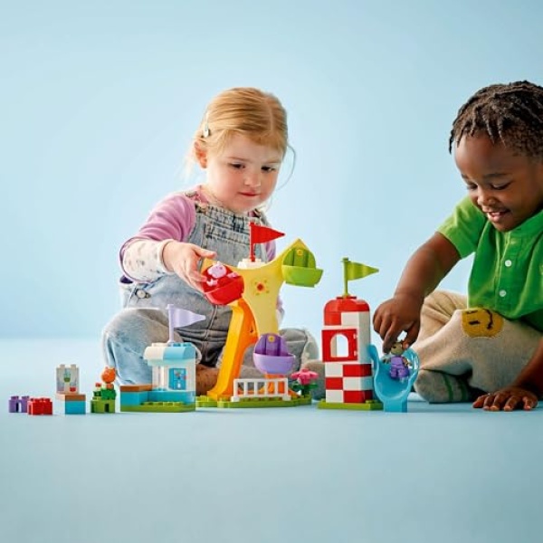 LEGO DUPLO Peppa Pig Funfair Toddler Learning Toy 10453 - Image 9