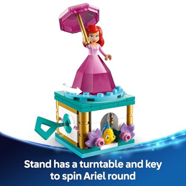 LEGO Disney Princess Twirling Ariel Building Toy Set 43259 - Image 4