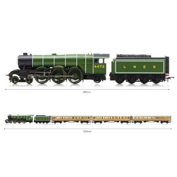 Hornby R1255M Flying Scotsman Train Set - Image 8
