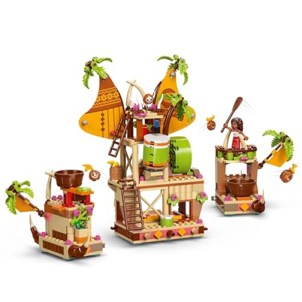 LEGO Disney Moana 2 Kakamora Barge Building Toy Set 43258 - Image 4