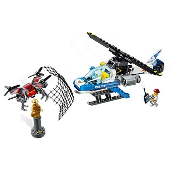 LEGO City Sky Police Drone Chase Toy  Helicopter - 60207 - Image 5