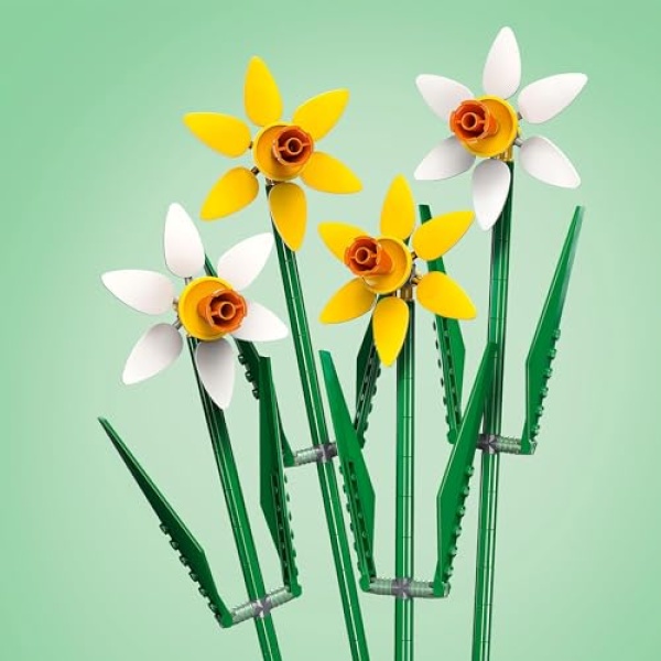LEGO Creator Daffodils Artificial Faux Flowers Set 40747 - Image 2