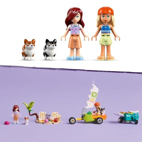 LEGO Friends Surfing Dogs and Scooter Adventure Set 42641 - Image 4
