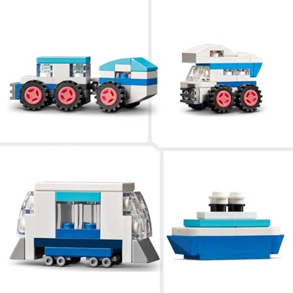 LEGO Family Travel Moments World Map Building Toy Set 41838 - Image 4