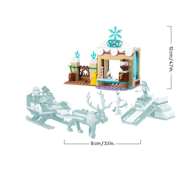LEGO Disney Frozen Anna's Sleigh Adventure Set 43256 - Image 9