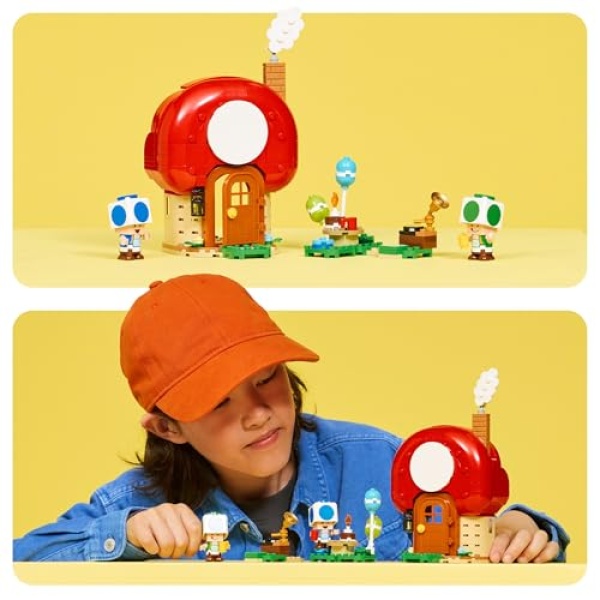 LEGO Super Mario Party at Toad's House Toy for Kids 72041 - Image 6
