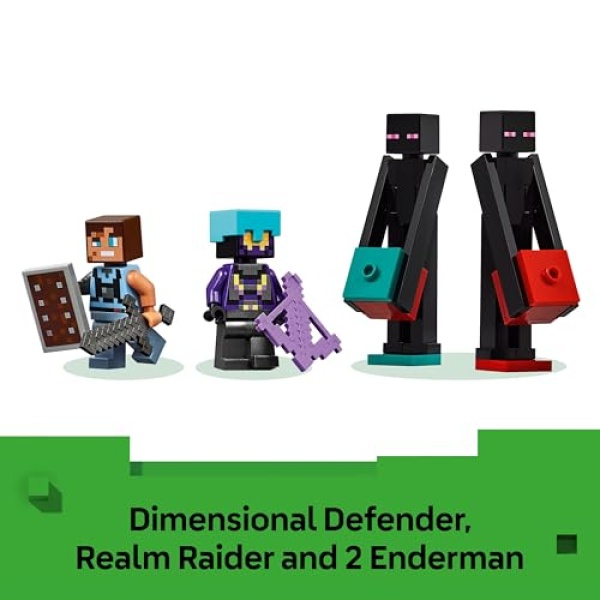 LEGO Minecraft The Enderman Tower Toy with Figures 21279 - Image 5