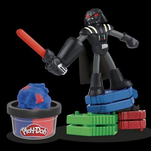 Play-Doh Star Wars Squish & Slice Lightsabers with 4 Tubs - Image 7