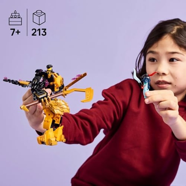 LEGO NINJAGO Arin's Spinjitzu Battle Mech Toy Set 71839 - Image 2