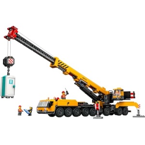 LEGO City Yellow Mobile Construction Crane Toy Set 60409