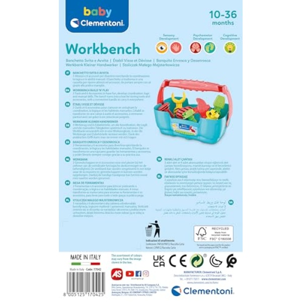 Clementoni ECO Toy Workbench - Image 2