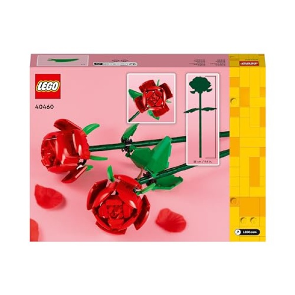 LEGO Creator Roses Flower Bouquet Set 40460 - Image 7