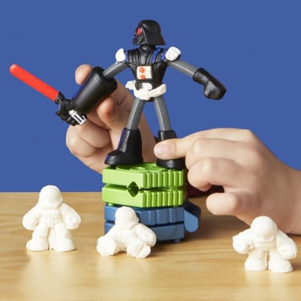 Play-Doh Star Wars Squish & Slice Lightsabers with 4 Tubs - Image 6