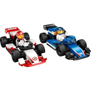 LEGO City F1 Williams Racing & Haas F1 Race Cars Set 60464