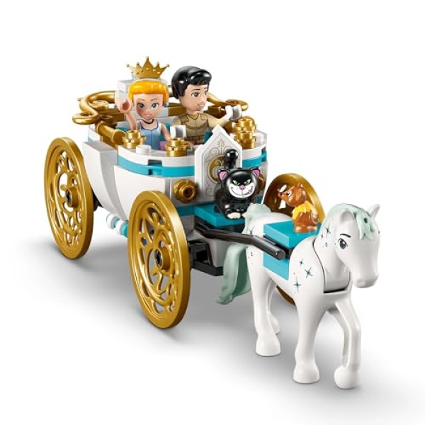 LEGO Disney Princess Cinderella Castle, Horse Carriage 43275 - Image 3