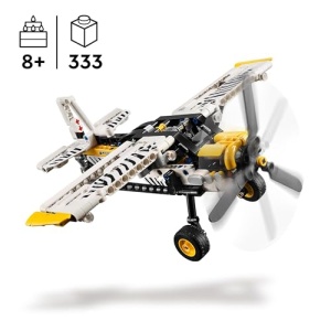 LEGO Technic Bush Plane Building Toy Set for Kids 42198