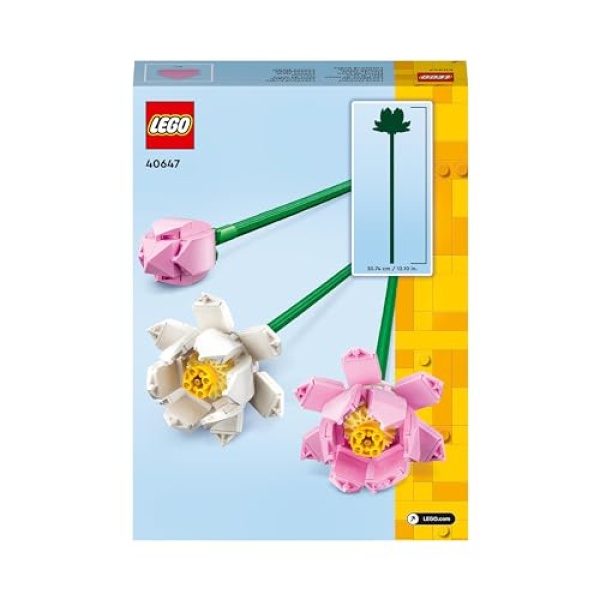 LEGO Creator Lotus Flowers Bouquet Set 40647 - Image 7