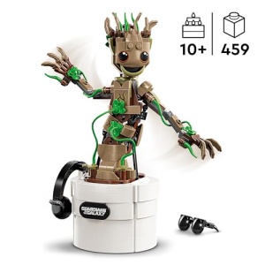 LEGO Marvel Dancing Groot Buildable Animated Toy 76297