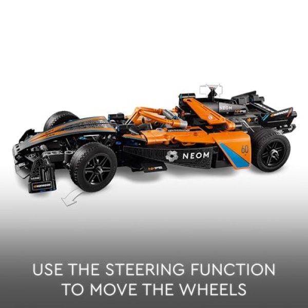 LEGO Technic NEOM McLaren Formula E Race Car Toy Set 42169 - Image 4