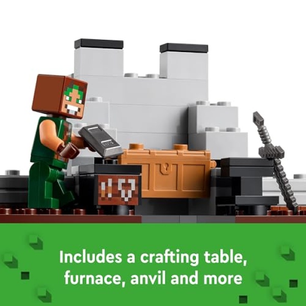 LEGO Minecraft The Wolf Stronghold Video-Game Toy Set 21261 - Image 6