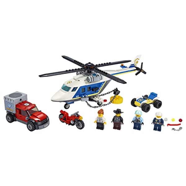 LEGO City Police Helicopter Chase Building Set - 60243 - Image 4