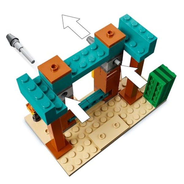 LEGO Minecraft The Illager Desert Patrol Building Toy 21267 - Image 2