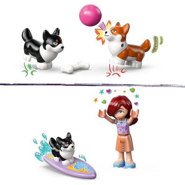 LEGO Friends Surfing Dogs and Scooter Adventure Set 42641 - Image 3