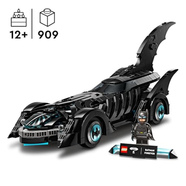 LEGO DC Batman Forever Batmobile Toy Car for Kids 76304 - Image 2