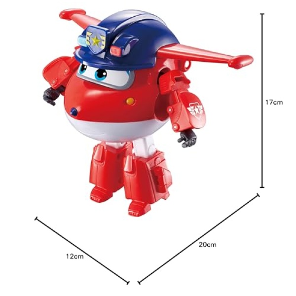 Super Wings Transforming Character Police Jett - Image 6
