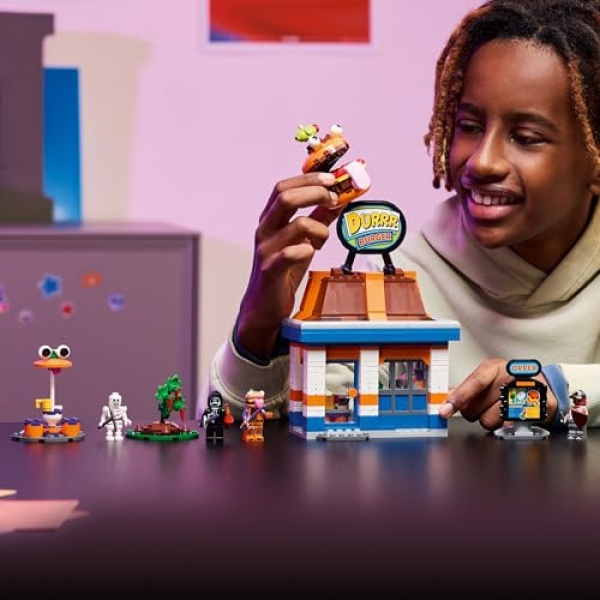 LEGO Fortnite Durrr Burger Restaurant Building Toy Set 77076 - Image 5