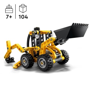 LEGO Technic Backhoe Loader Construction Vehicle Toy 42197