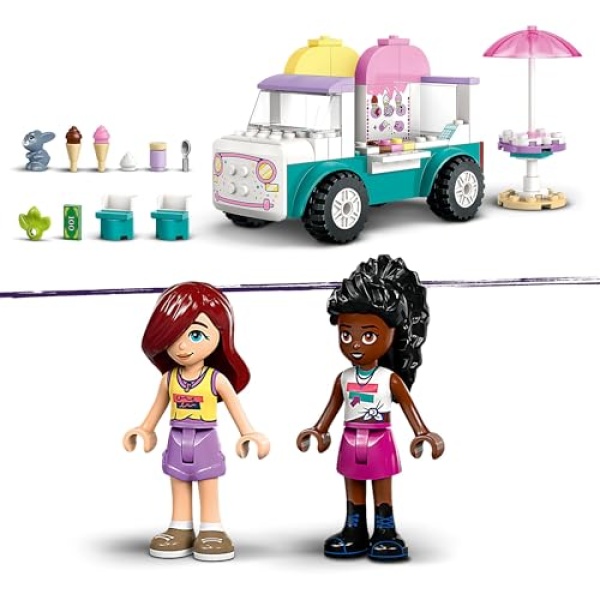 LEGO Friends Heartlake City Ice Cream Van Creative Toy 42644 - Image 4