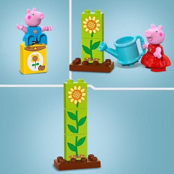 LEGO DUPLO Peppa Pig Garden and Tree House Toddler Toy 10431 - Image 2