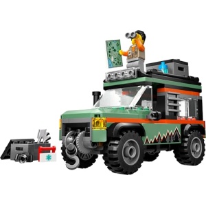 LEGO City Off-Road 4x4 Mountain Truck, Toy Vehicle Set 60447