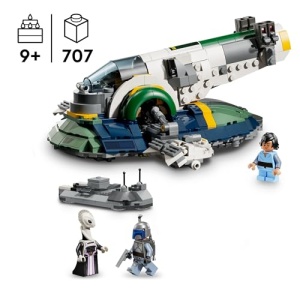 LEGO Star Wars Jango Fett's Starship Building Toy Set 75433