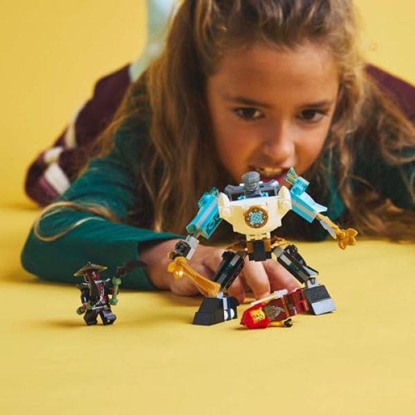 LEGO NINJAGO Zane's Battle Suit Mech Ninja Toy Set 71827 - Image 5