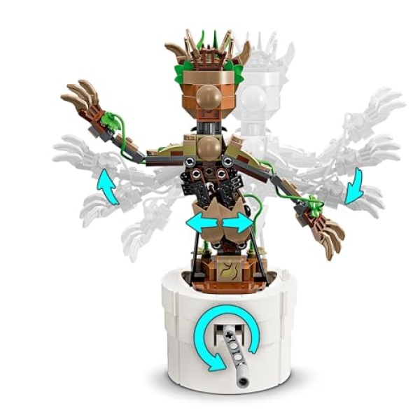 LEGO Marvel Dancing Groot Buildable Animated Toy 76297 - Image 2